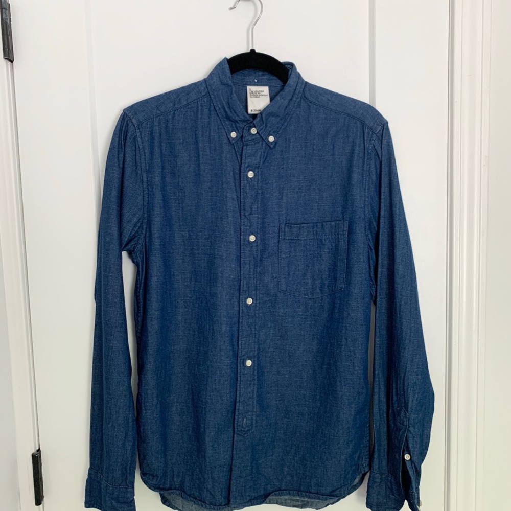 H&M Men's Denim Button-Up